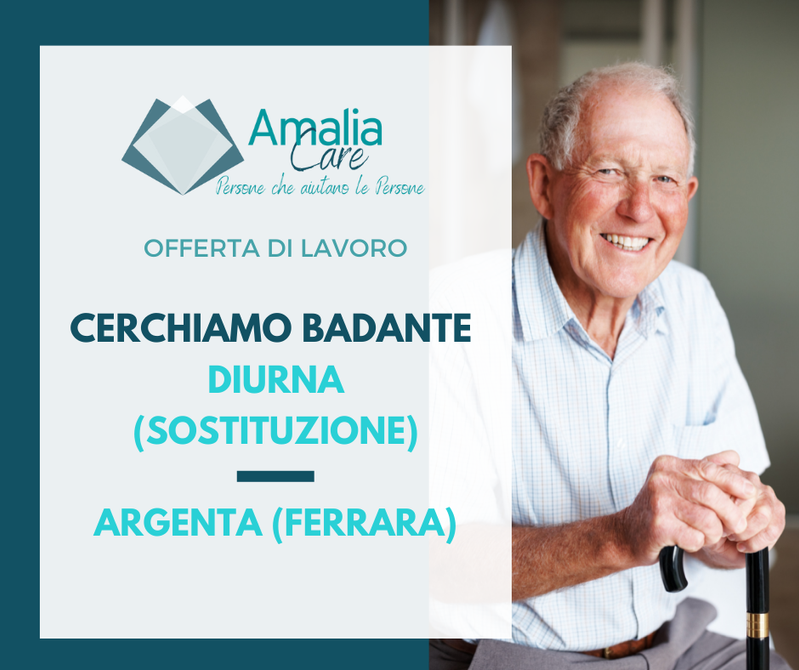 Offerta Di Lavoro Badante Solo Giorno Diurna Assistenza Anziani Ad