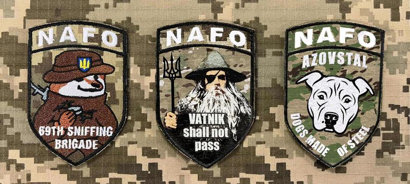 Nafo Gandalf And Azovstal Patches