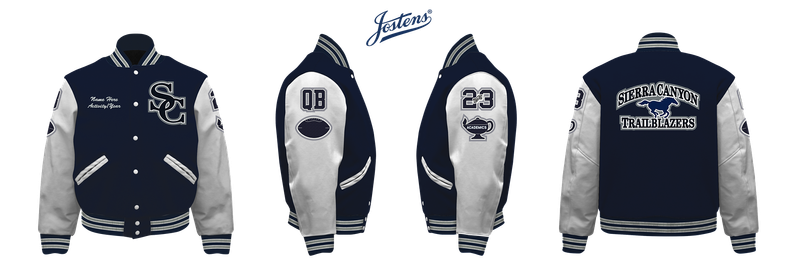 Sierra Canyon School - Letter Jacket Order Form