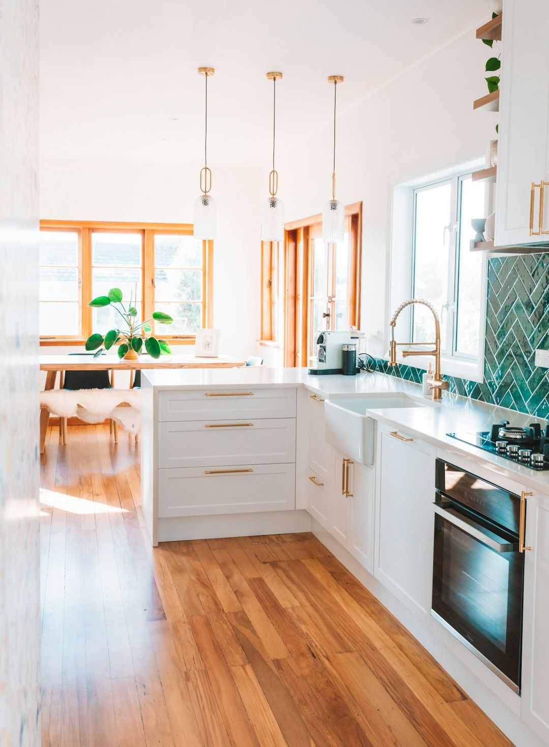 Modern kitchen extension