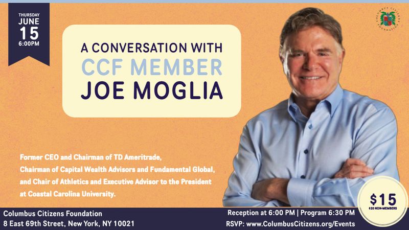 A Conversation with Joe Moglia