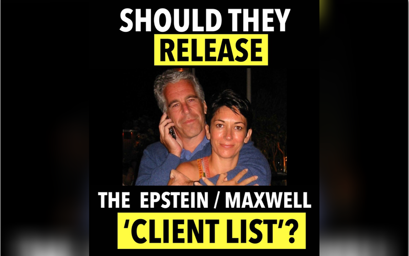 SIGN THE PETITION: Release The Epstein Client List