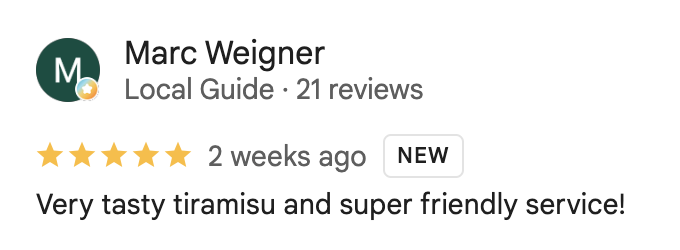 Google Maps review screenshot — September 24, 2026