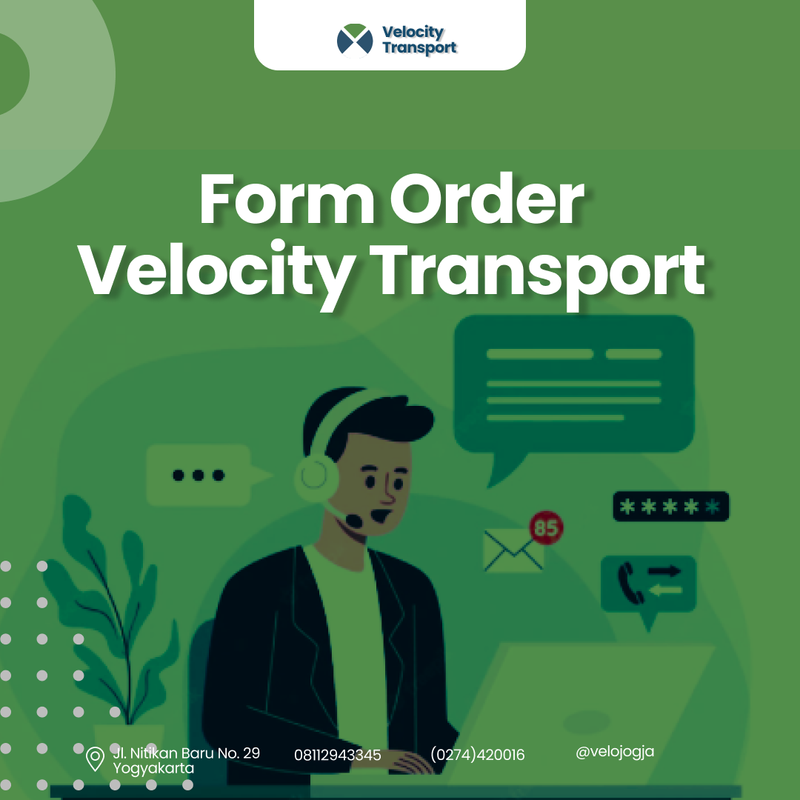 Form Order Rentcar Velocity Transport