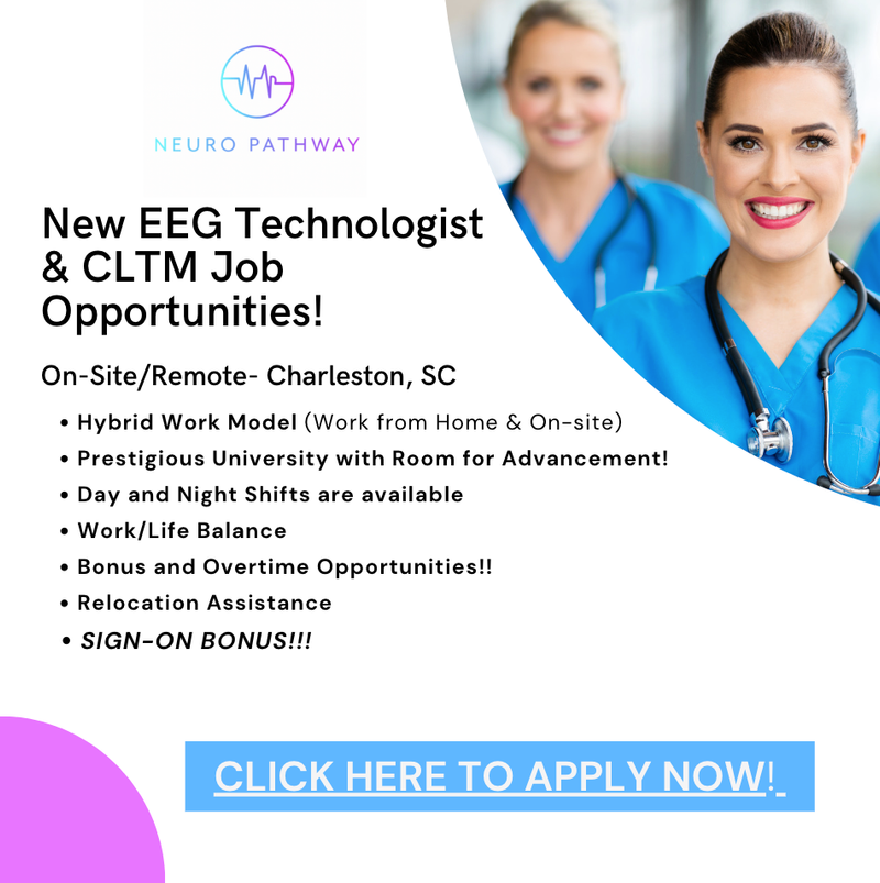 Schedule a time to learn more about the Charleston EEG Technologist role