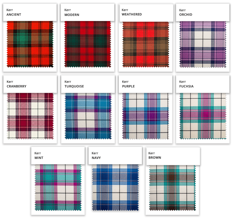 Clan Kerr Tartan Poll