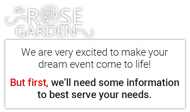 Plan Your Event Rose Garden Hamilton Nj
