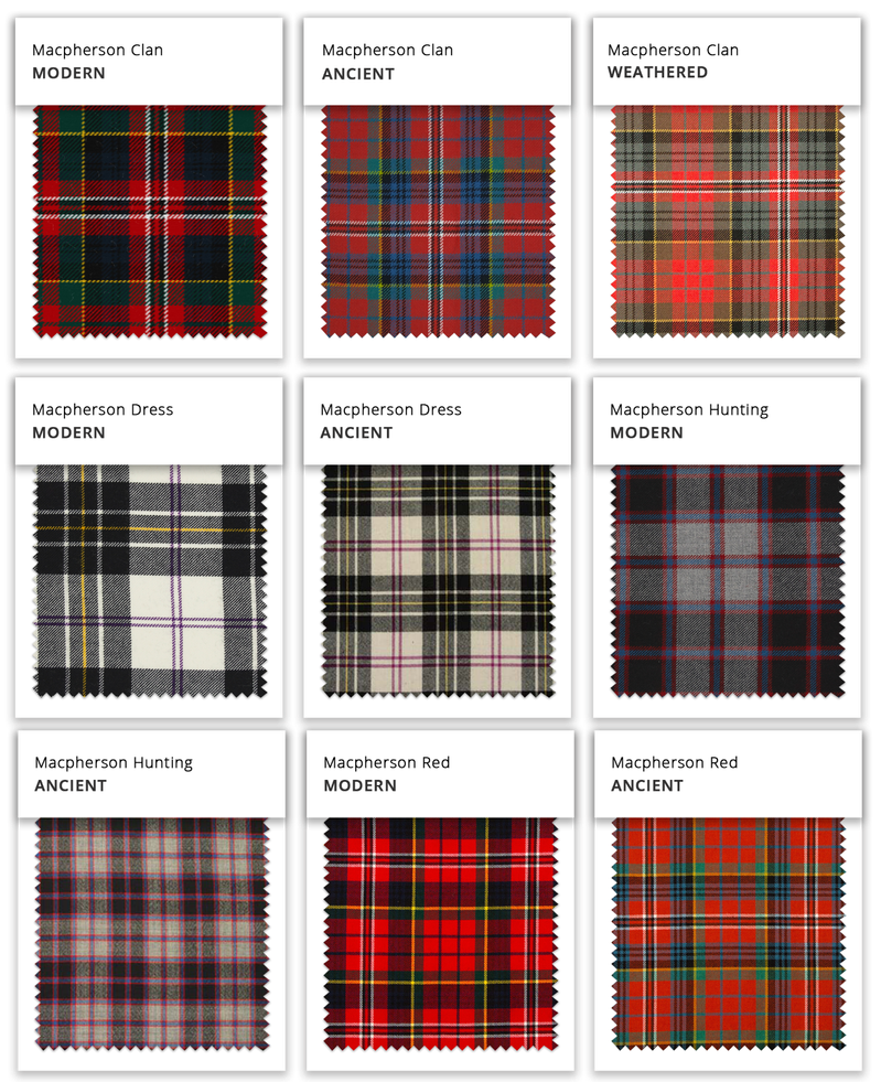 Clan Macpherson Tartan Poll