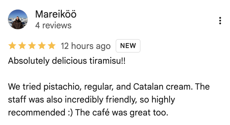 Google Maps review screenshot — September 24, 2026
