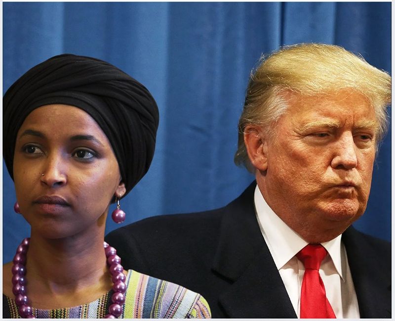trump x ilhan