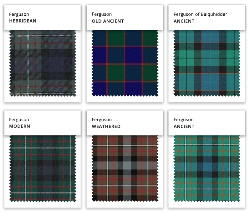 Clan Ferguson Tartan Poll