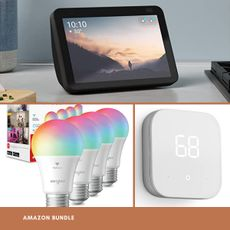 Smart Home Bundle - Thermostat, echo Show 5 & Smart Lights
