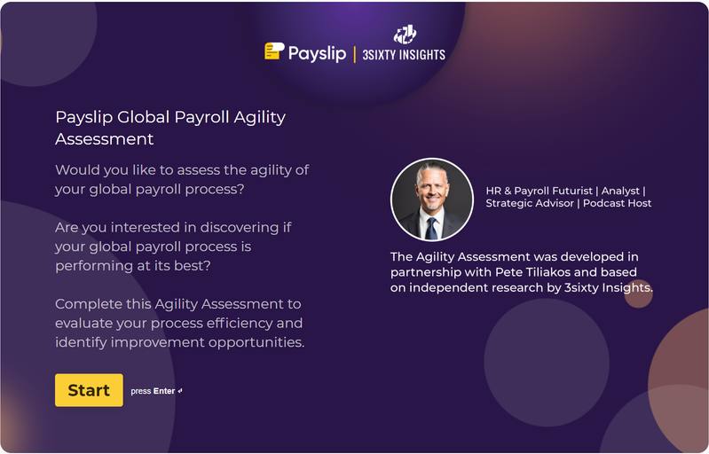 Payslip Global Payroll Agility Survey