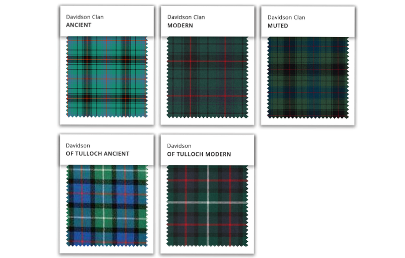 Clan Davidson Tartan Poll