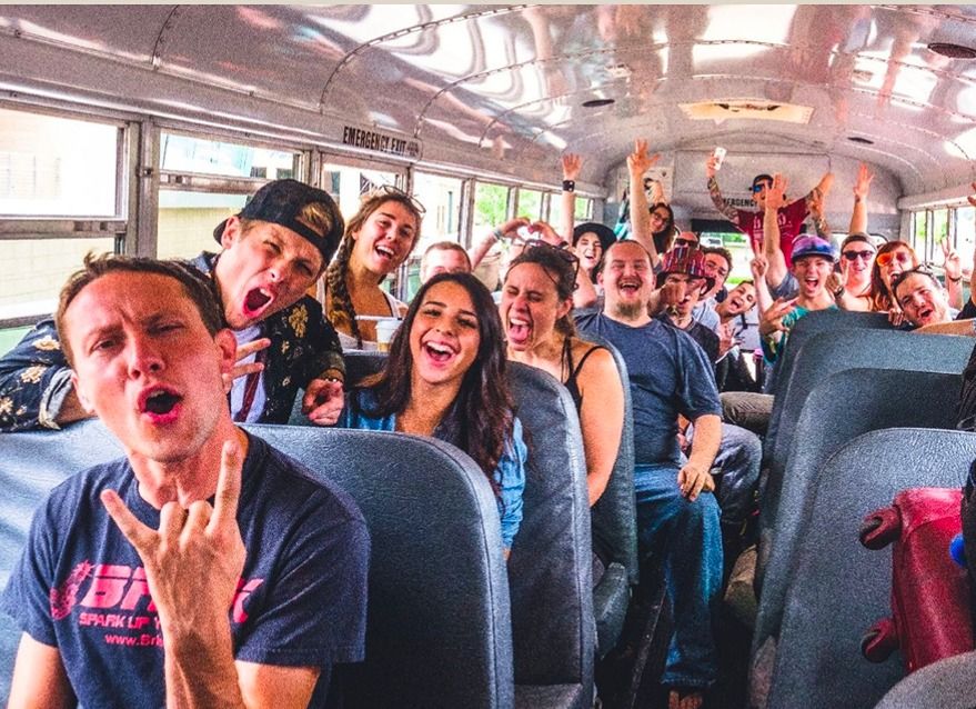 The Music tour bus