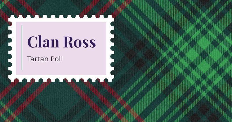 Clan Ross Tartan Poll