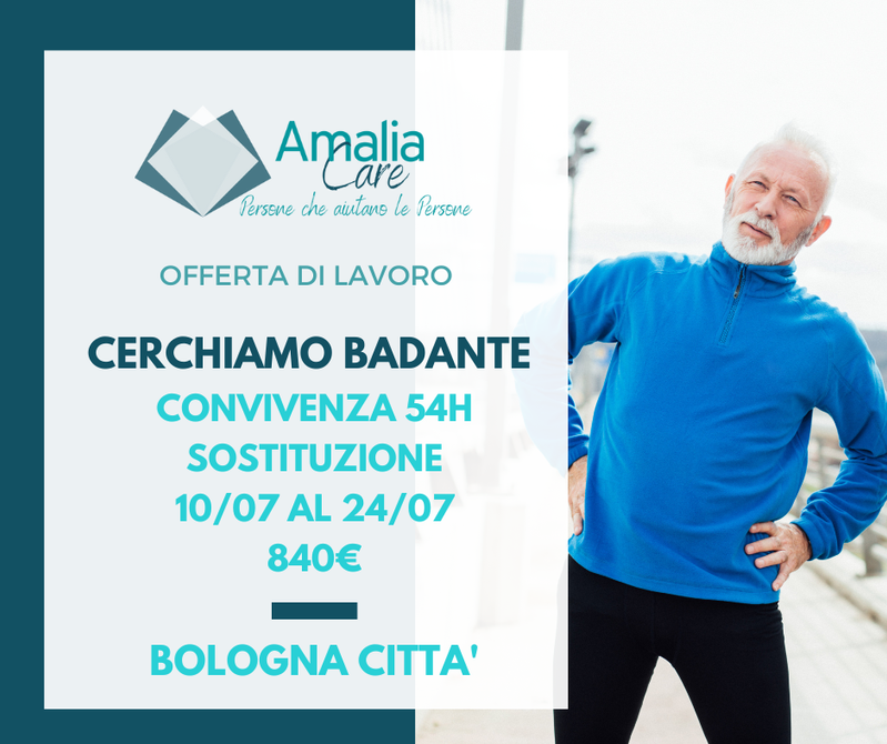 Offerta Di Lavoro Badante Sostituzione In Convivenza Ad Adro (BS ...