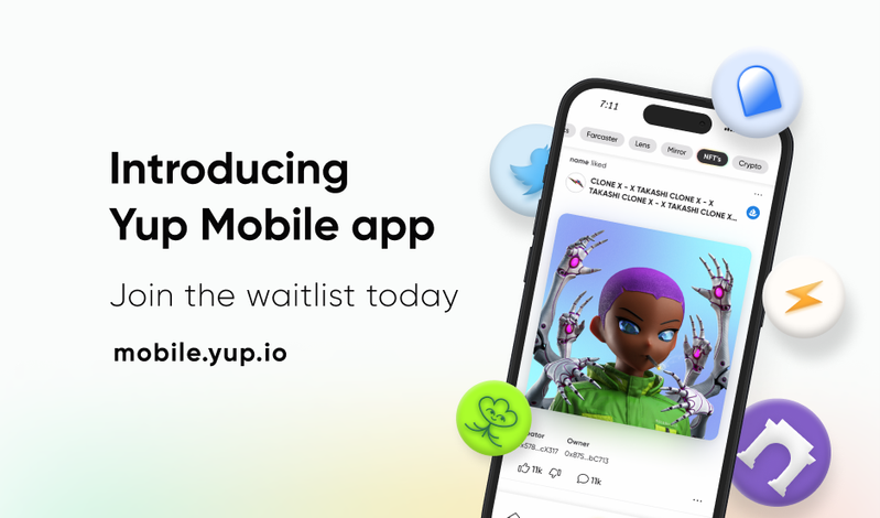 Yup Mobile Beta Waitlist