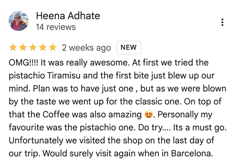 Google Maps review screenshot — September 24, 2026