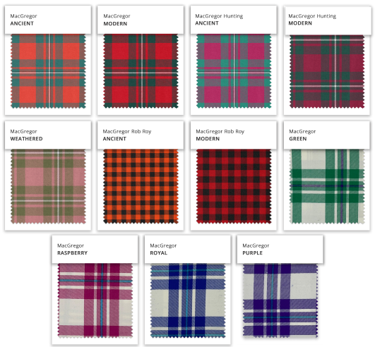 Clan MacGregor Tartan Poll