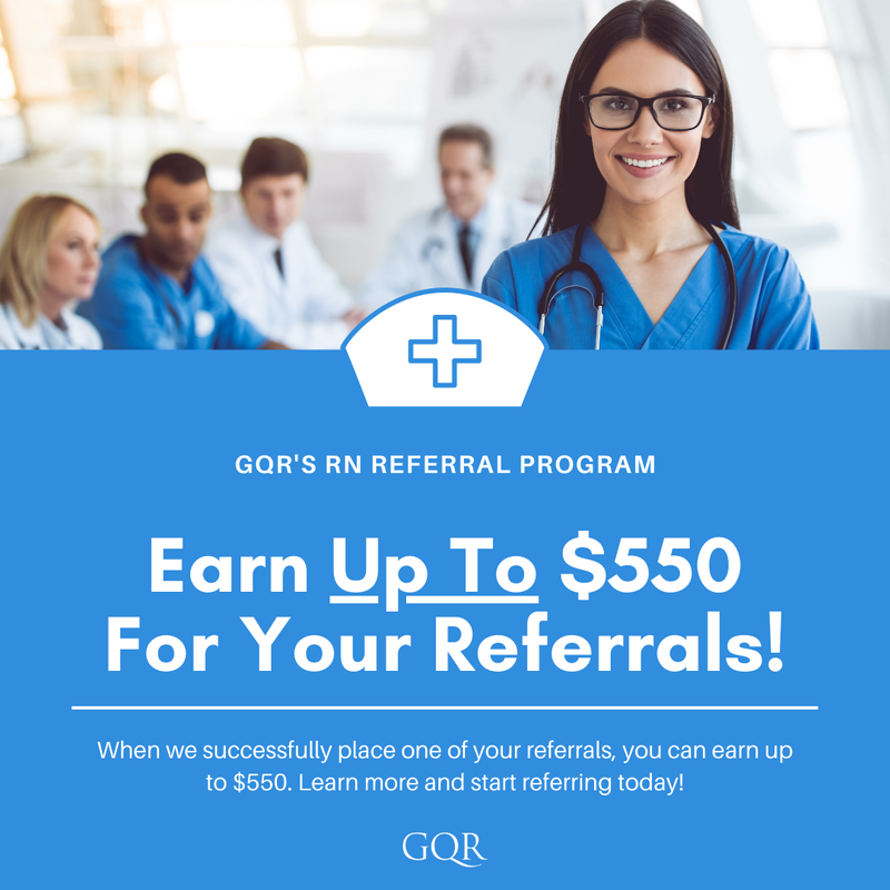 GQR's Healthcare Referral Program