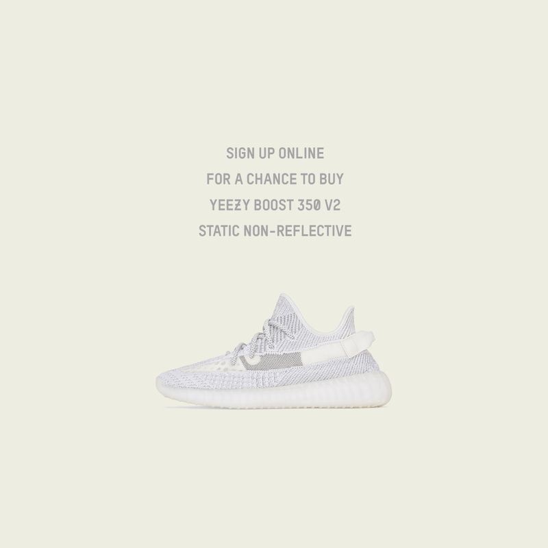 yeezy 350 v2 static raffle