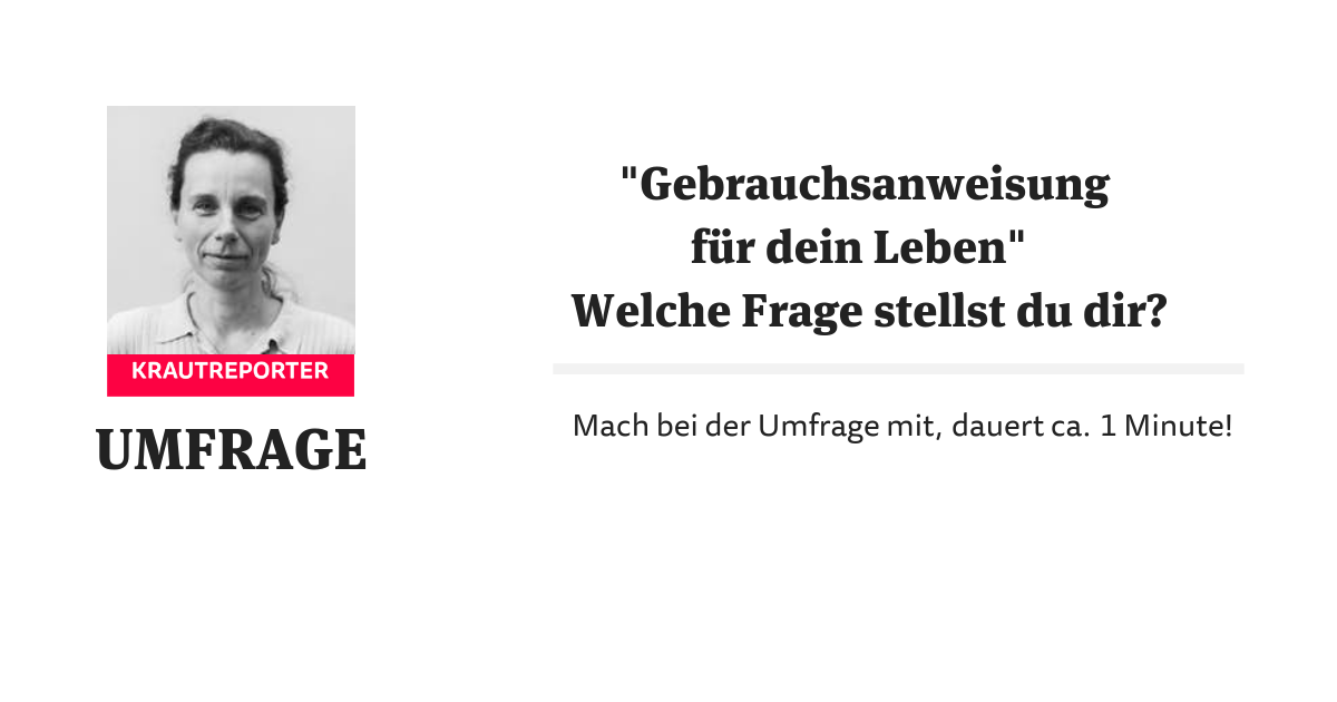 Gebrauchsanweisung fur das leben